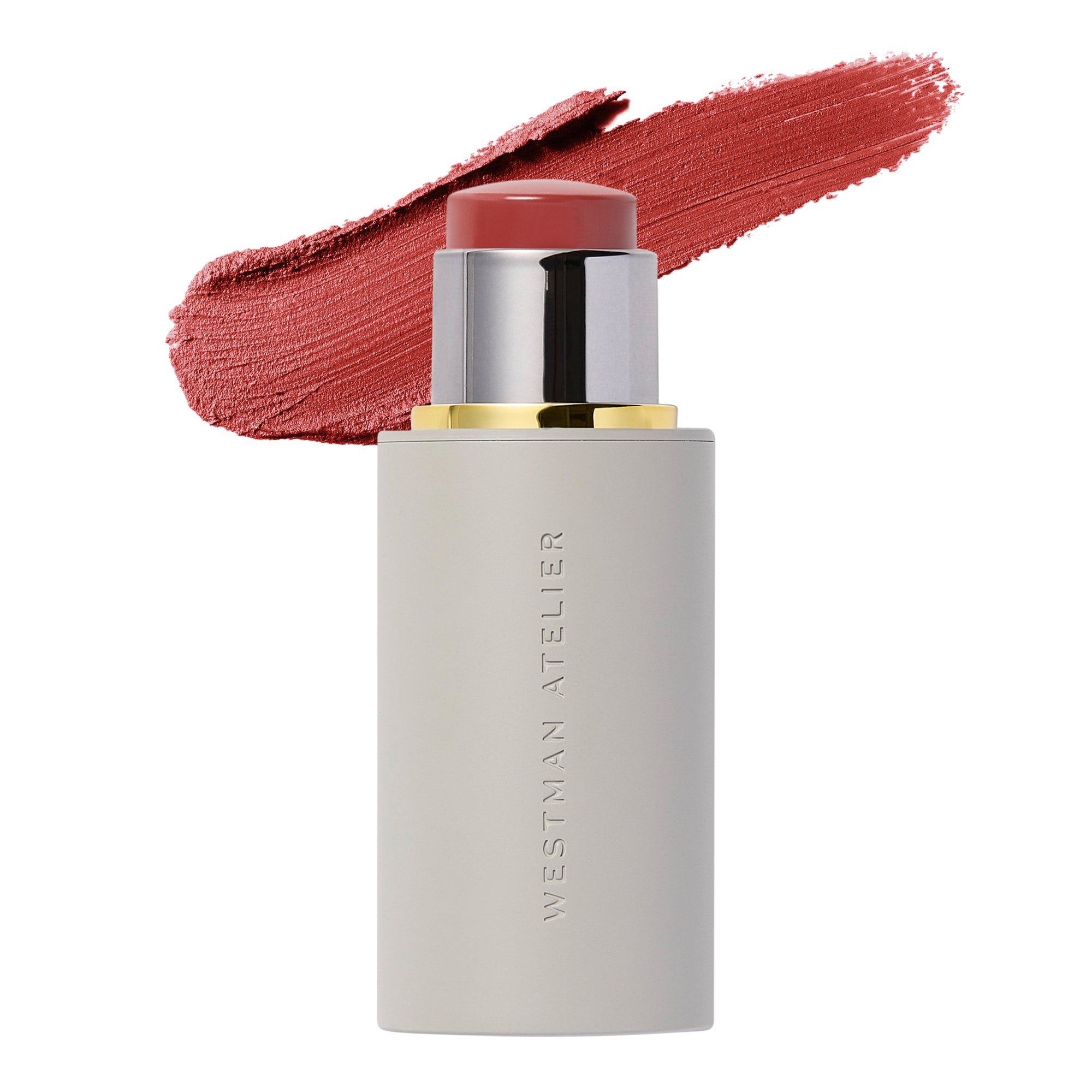 チーク Westman Atelier Blush Stick Petal Westman Atelier Petite Baby Cheeks Blush Stick- Poppet