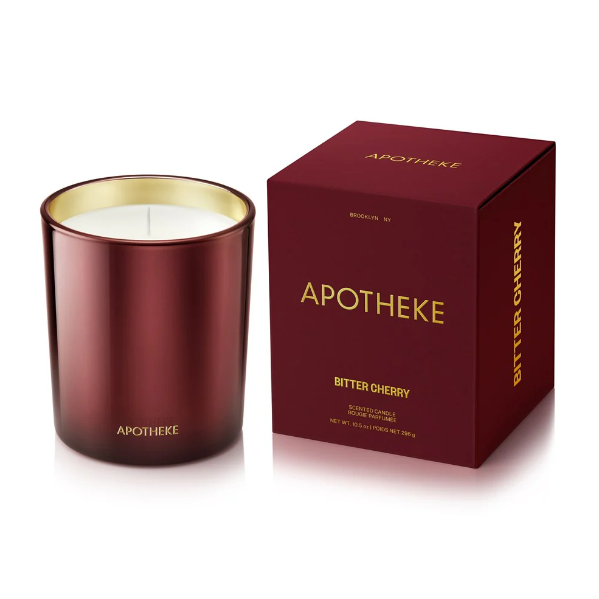 Apotheke Signature Scented Candles for Home, Charcoal Rouge